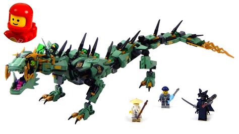 Lego Ninjago Movie 70612 Green Ninja Mech Dragon Lego Speed Build Youtube