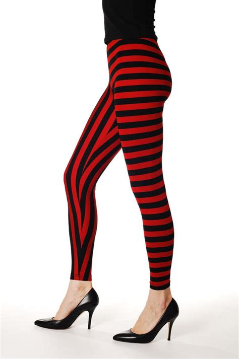 Black And Red Horizontal Strips Lisskiss