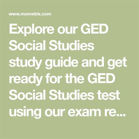 Ged Social Studies Study Guide 2022 By Mometrix