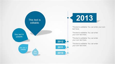 Clean Timeline Template For Powerpoint And Presentation Slide
