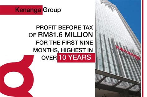 Kenanga group's major business activities are categorized into six segments: Kenanga Investment Bank Records Profit Before Tax of RM81 ...