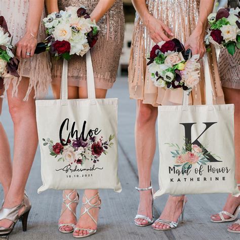 Personalized Tote Bag For Bachelorette Party Customized Etsy