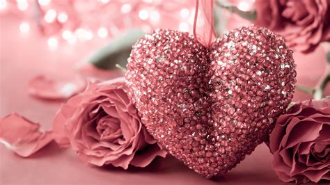 Fonds Décran Jour Coeur Damour De Style Rose De Valentine Rose Romantique 3840x2160 Uhd 4k