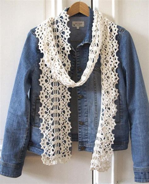 easy crochet scarf pattern beautiful lace scarf