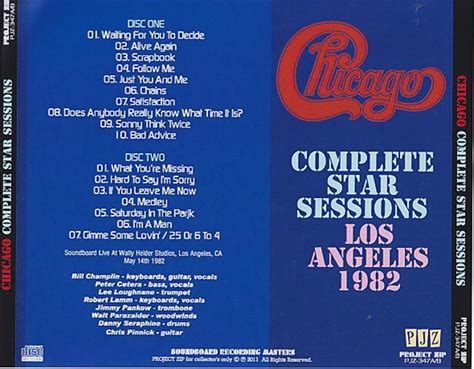 Chicago Complete Star Sessions 2cdr Giginjapan