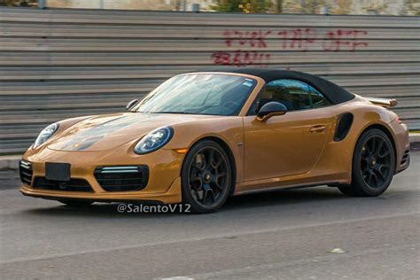 Porsche Turbo S Exclusive Series Goes Topless CarBuzz