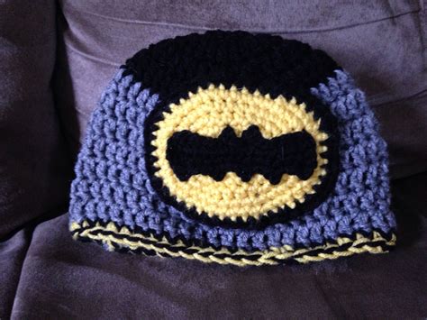 Crochet Baby Batman Hat Crochet Accessories Crochet Baby Crochet