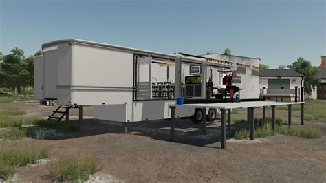 Caravane Semi Blanche V1000 For Fs22 Farming Simulator 2022 19 Mod