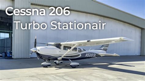 44 Cessna Turbo 206 Stationair Upgraded With G1000nxi Youtube