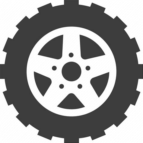 Automobile Car Tire Tires Icon Download On Iconfinder