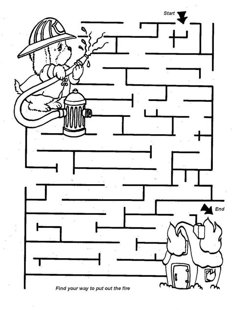 Printable Fun Mazes For Kids 101 Activity