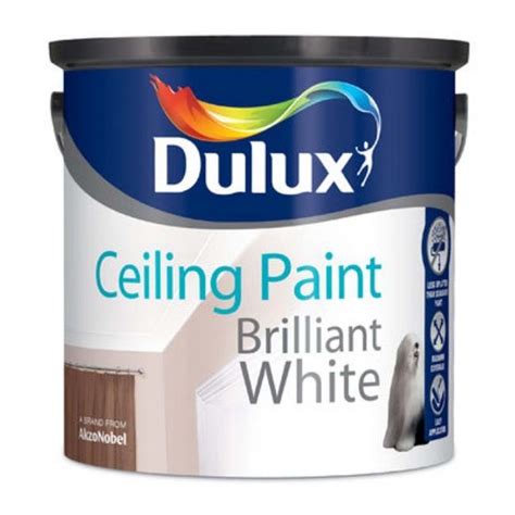 Dulux Ceiling Paint Brilliant White 25ltr