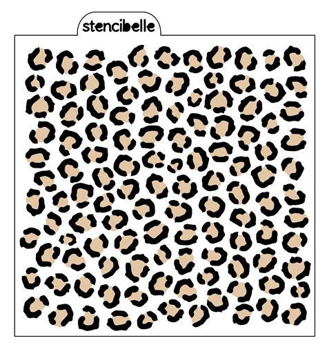 Printable Leopard Print Stencil Printable Word Searches