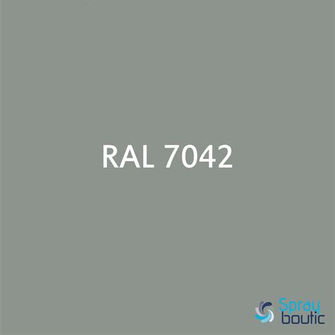 RAL 7042 Gris Signalisation A Aérosol 520 mL meilleur prix web