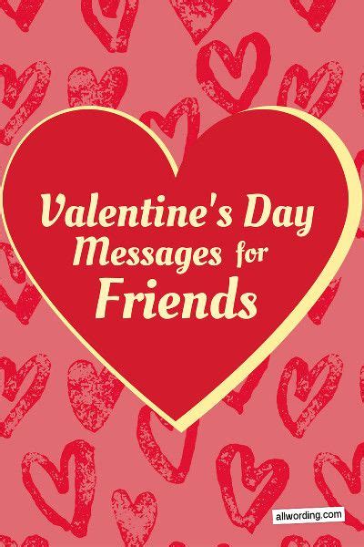 Ways To Say Happy Valentine S Day To A Friend Valentines Day Messages Valentines Messages
