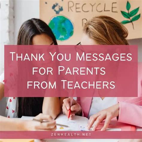 Short Thank You Messages For Teachers From Parents 51 Off