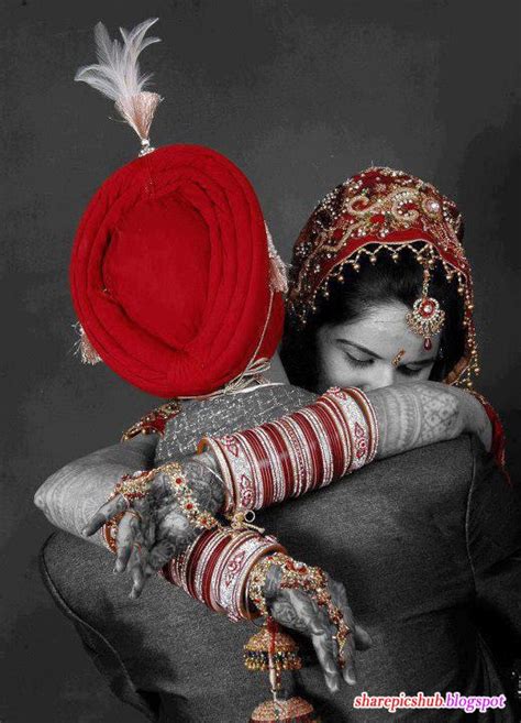 Indian Punjabi Wedding Couple Image | Share Pics Hub