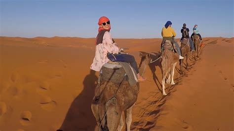 You need to seek some instructions that how to ride on. Sahara Desert in Morocco, Camel Ride, Dunes and Overnight ...