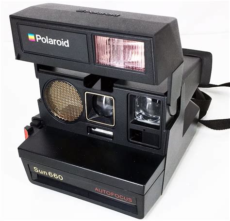 Polaroid Sun 660 Af Auto Focus Instant Film Camera Tested Etsy