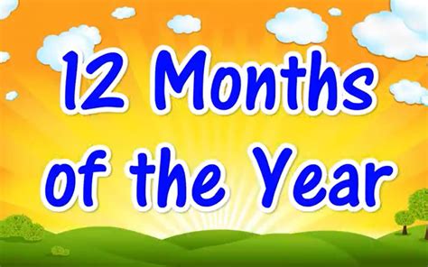 12 Months Of The Year Exercise Song For Kids Learn The Months Jack