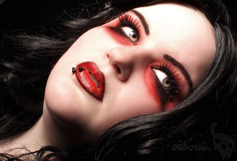 Want to discover art related to vampiros? goth glamour | gothic make up by ~KuLLerMieTze on ...