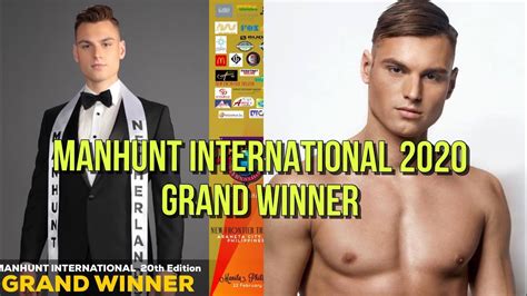 Manhunt International 2020 Announcement Of Winners Youtube