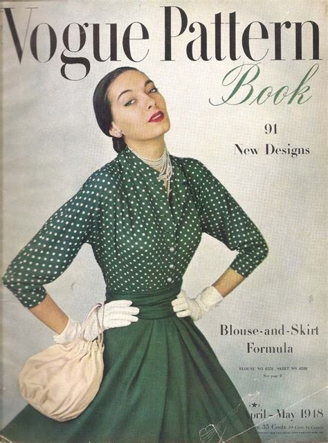 1948 vogue pattern book collection