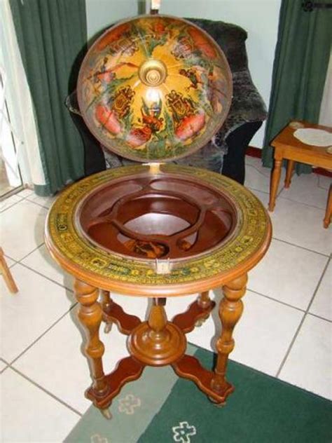 Villa medici globe bar liquor cabinet. Cabinets - WORLD GLOBE LIQUOR CABINET MADE OF WOOD. was ...