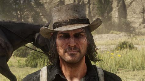 John Marston Classic Rdr1 Face Red Dead Redemption 2 Mod