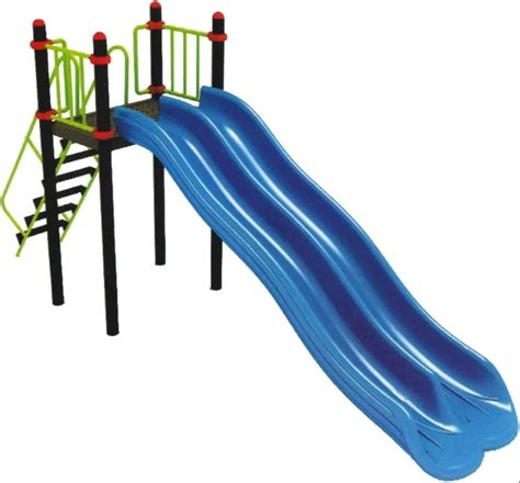 Blue Straight Frp Playground Double Slide Age Group 5 15 Years At Rs 5600 In Jaipur