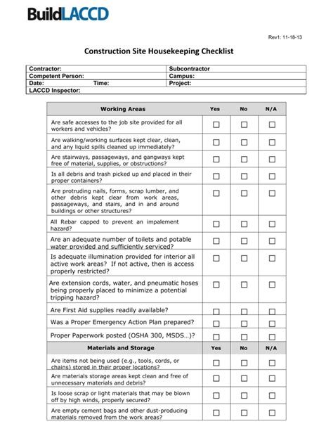 Scaffold Inspection Report Template