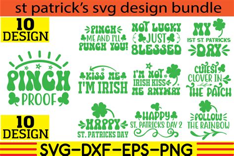 St Patricks Svg Bundle Graphic By Salimhossain38 · Creative Fabrica