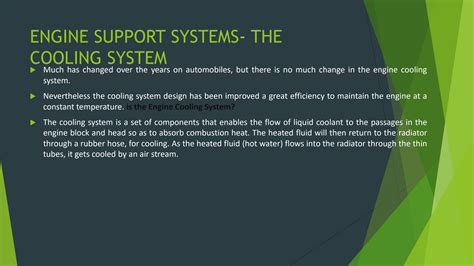 Solution Lecture 7 Notes Engine Support Systems The Cooling System