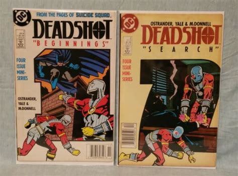 Deadshot Beginnings 1 Search 2 Dc Comics 1988 Ostrander Yale Batman