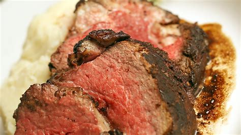 Place tenderloin on a rack in a shallow roasting pan. The quick, easy way to marinate and roast a beef ...