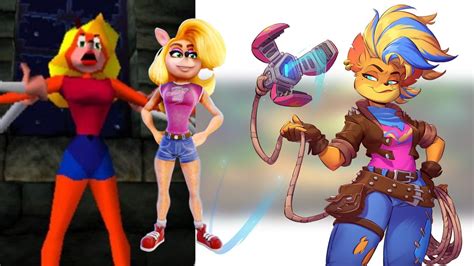 Crash Bandicoots Girlfriend Gets One Heck Of A Glow Up Cooncel