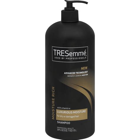 Tresemme Moisture Rich Shampoo Luxurious Moisture For Dry Or Damaged