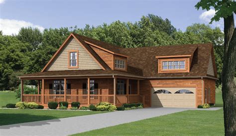Modular Home Log Homes Indiana Kelseybash Ranch 75042