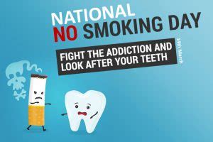 14 March No Smoking Day Teeth STOMATOLOGY EDU JOURNAL