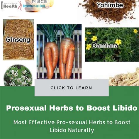 most effective pro sexual herbs to boost libido naturally
