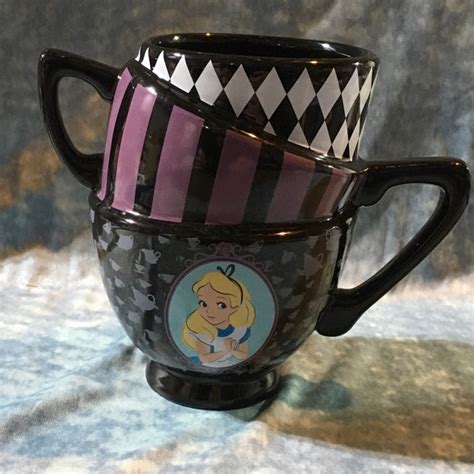Disney Dining Alice In Wonderland Stacked Teacup Mug Poshmark