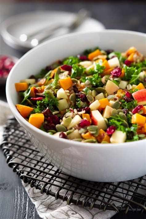 Fall Harvest Salad With Apple Cider Vinaigrette Dressing Recipe