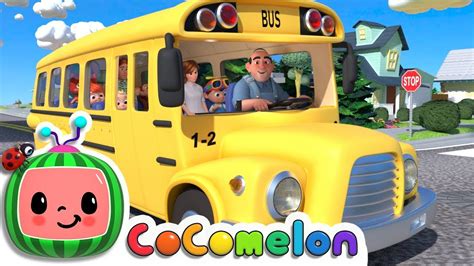 Wheels on the Bus | CoComelon Nursery Rhymes & Kids Songs - YouTube