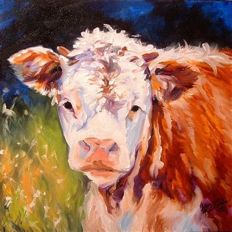 Baby Cow By Marcia Baldwin From Animals