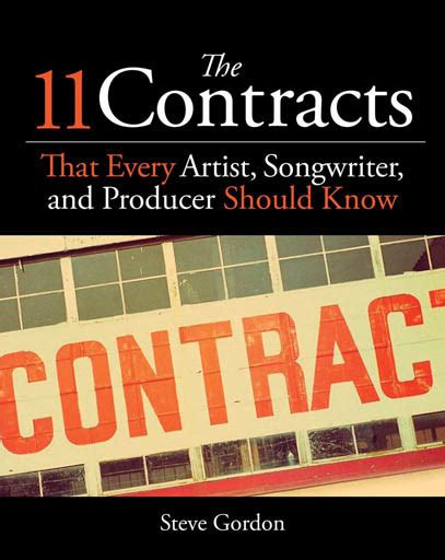 Entertainment Attorney Releases “the 11 Contracts That Every Artist And