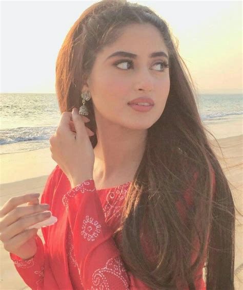 Some Bts Clicks Of Sajal Aly From A Shoot Reviewitpk