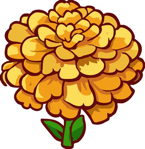 Marigold Png Graphic Clipart Design Png