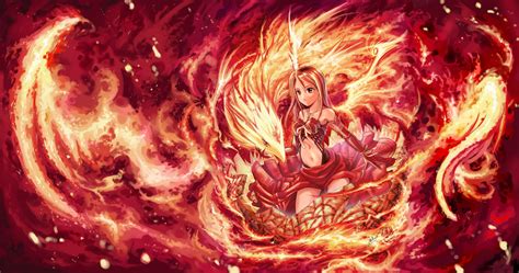 Angel Of Fire Rebirth By Garun On Deviantart