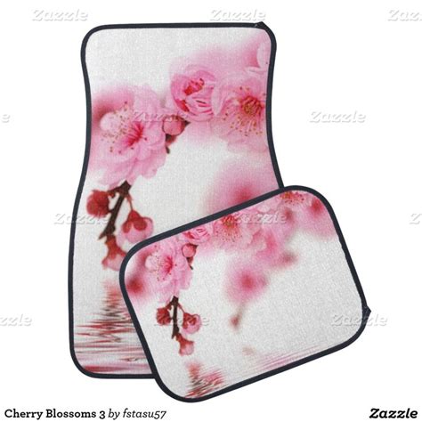 Cherry Blossoms 3 Car Floor Mat Car Floor Mats Cherry Blossom Flooring