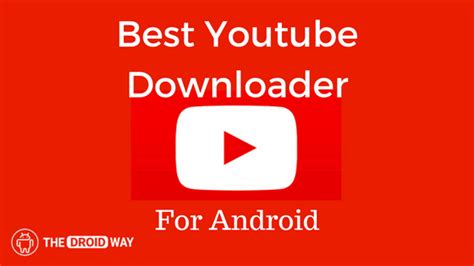 However, this app is designed to download youtube. 11 Best YouTube video Downloaders for Android 2020 ...